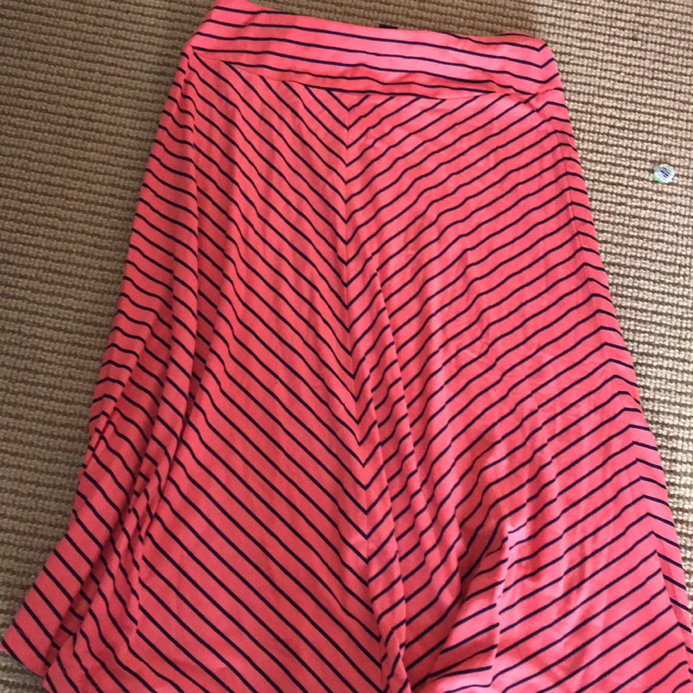 Lands end midi skirt xs